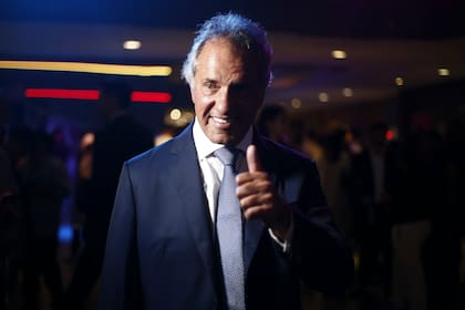 Daniel Scioli en la ceremonia de los Premios Olimpia