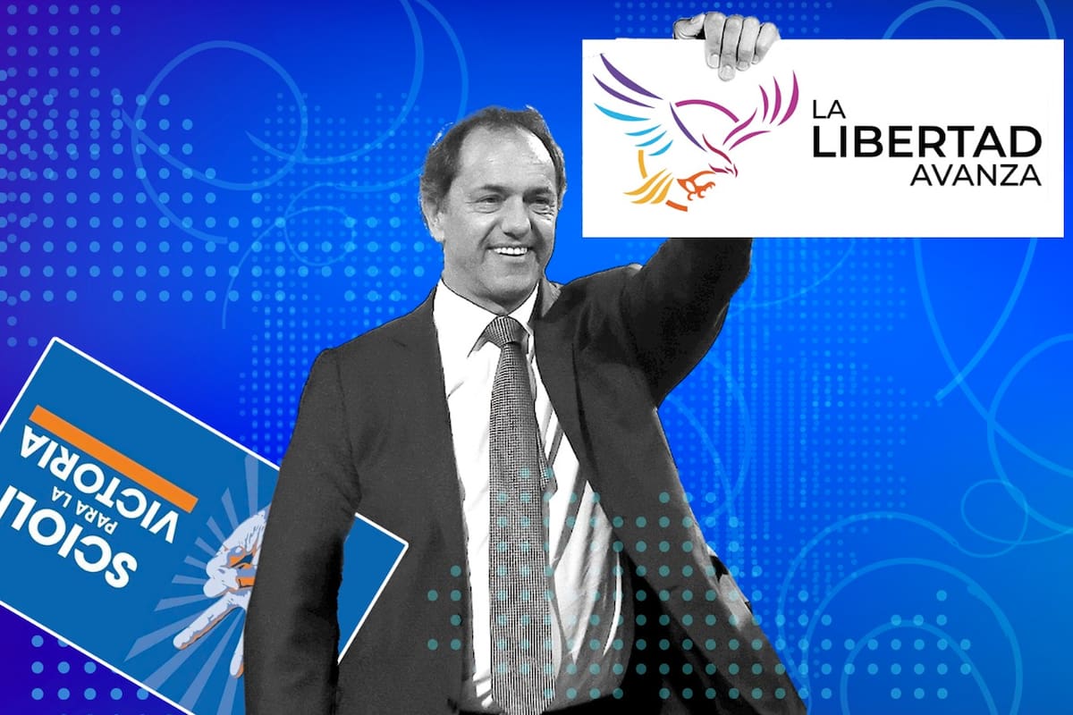 Daniel Scioli, en su nueva faceta libertaria