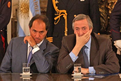 Daniel Scioli, vicepresidente durante el gobierno de Néstor Kirchner