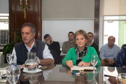 Daniel Scioli y Ana Lamas, autoridades de Ambiente, hablaron sobre los lineamientos de la gestión
