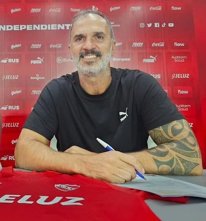 Daniel Seoane, secretario general de Independiente, quien se encarga de todo lo relacionado con el fútbol profesional