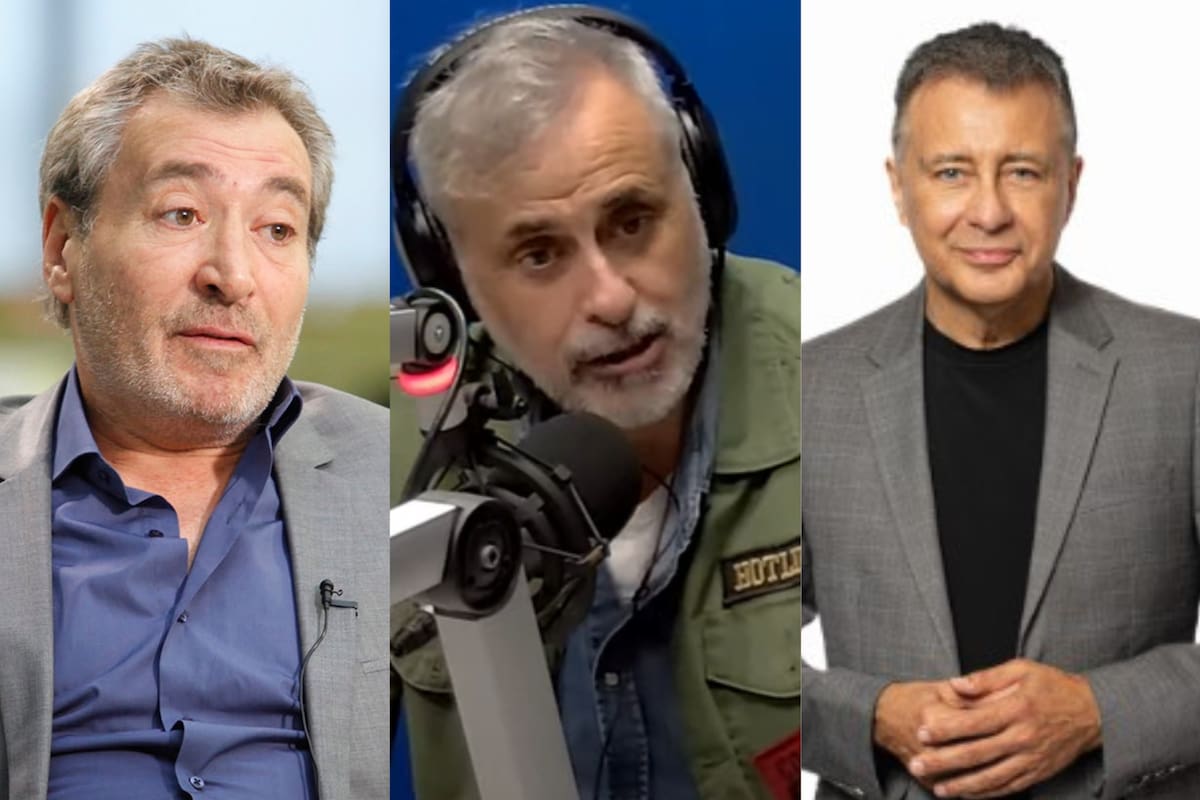 Daniel Vila, Jorge Rial y Rolando Graña