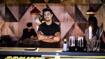 Daniel vino desde Toronto para la inauguración