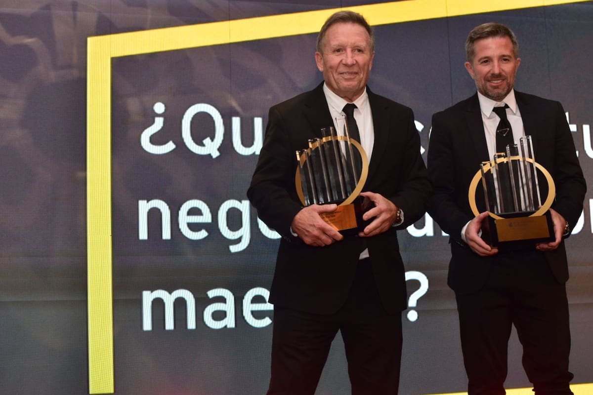 Daniel y Christian Otero, cofundadores de Lucciano's, resultaron ganadores del premio Entrepreneur of the Year Argentina 2024