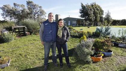 Daniel y Patricia vivían en Bahía Blanca y llegaron a Faro buscando un cambio de vida, en 2013.