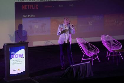 Daniel Yankelevich, durante el IAB Now