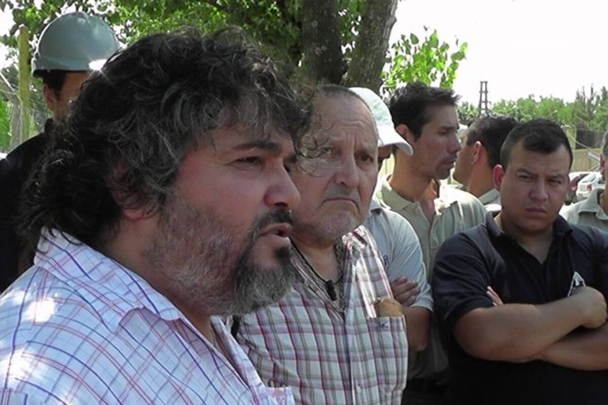 Daniel Yofra Secretario General de la Federación trabajadores Aceiteros