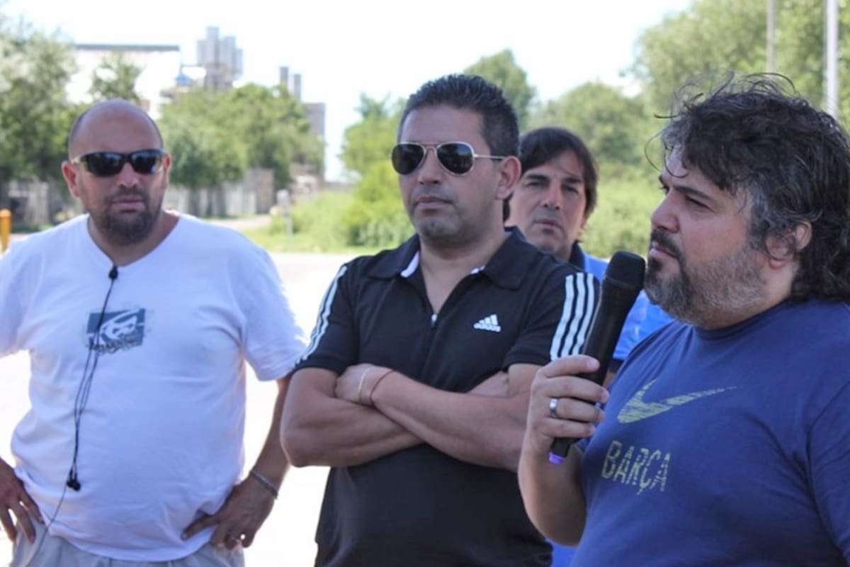 Daniel Yofra Secretario General de la Federación trabajadores Aceiteros