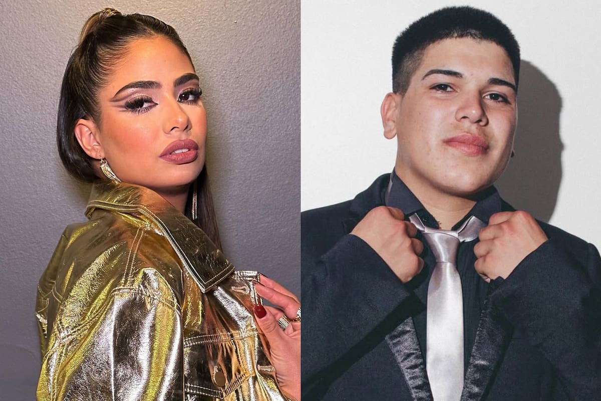 Daniela Celis acompaña de manera incondicional a su expareja (Foto: Instagram/@danielacelis01 @thi4go_km)