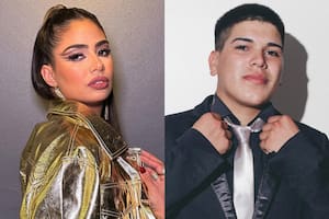 Daniela Celis acompaña de manera incondicional a su expareja (Foto: Instagram/@danielacelis01 @thi4go_km)