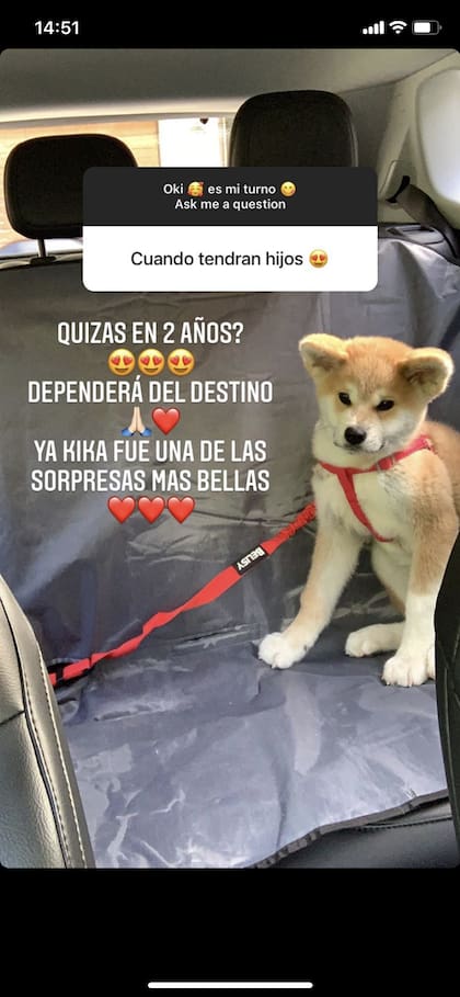 Daniela Christiansson dijo cuándo le gustaría ser mamá.