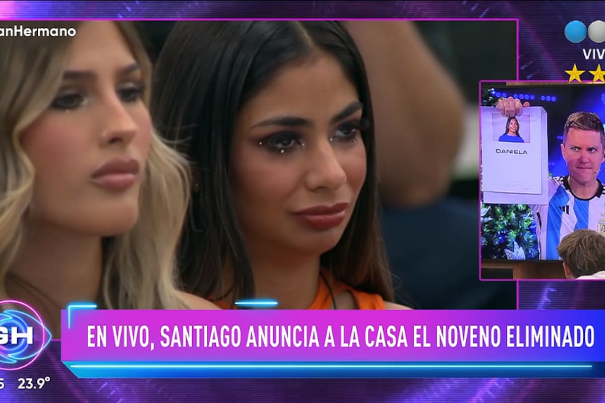 Daniela, eliminada de Gran Hermano