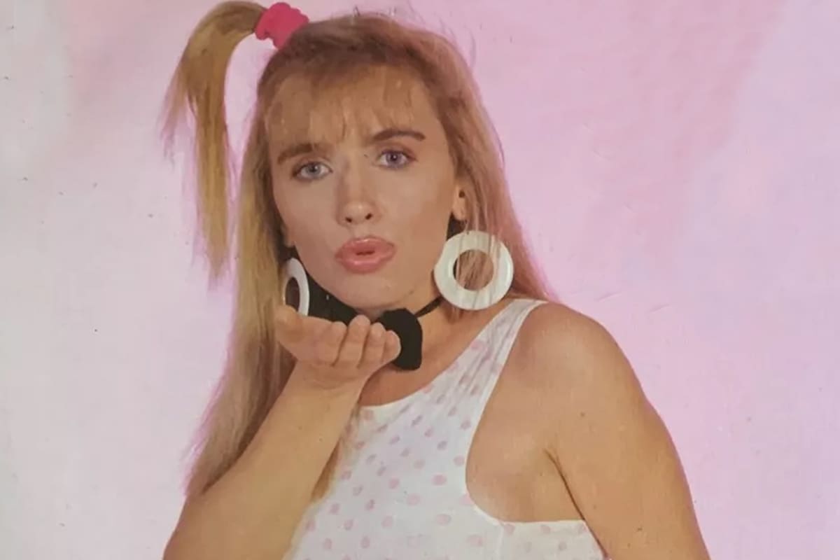 Daniela, en la tapa de su disco de 1989, gracias a su faceta artística pudo vivir en diferentes países, aunque asegura que siempre prefirió la Argentina
