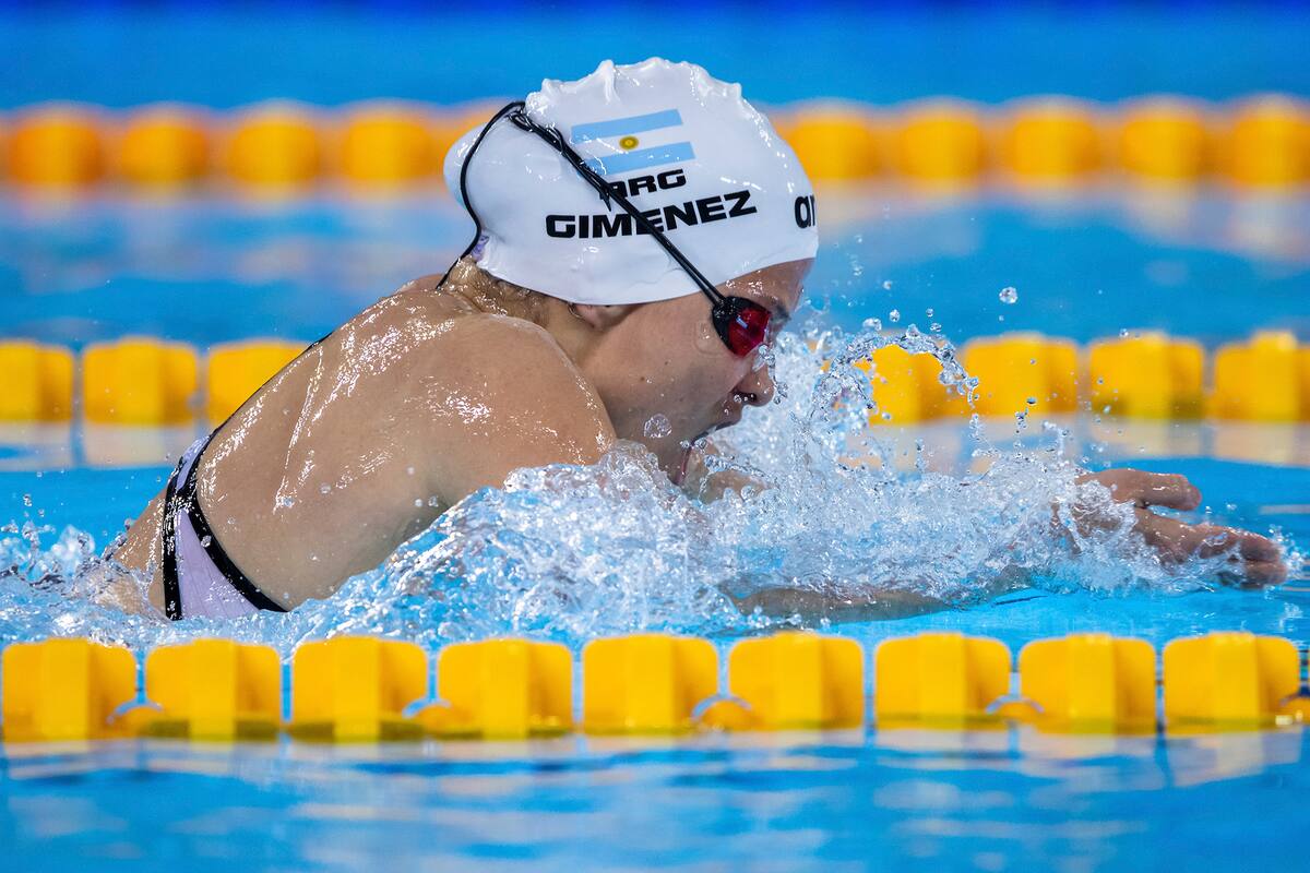 Daniela Giménez es hasta ahora la argentina más destacada en los Juegos Paralímpicos Tokio 2020.