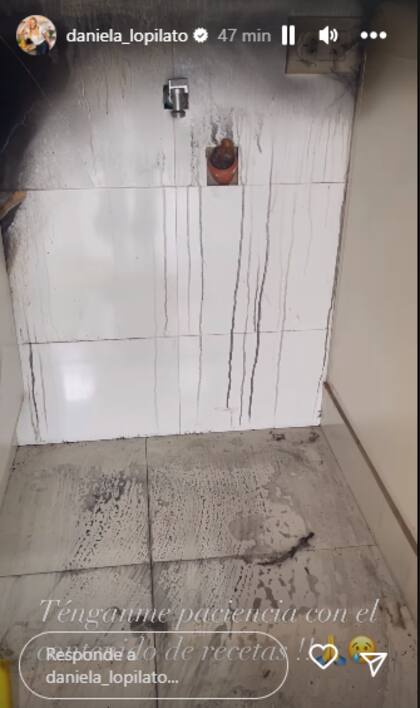 Daniela Lopilato contó cómo se inició el incendio de su cocina