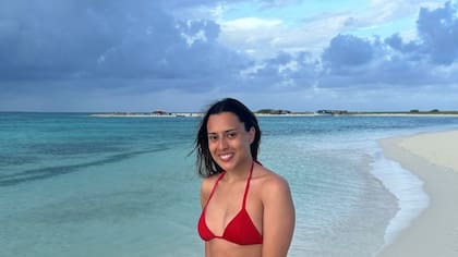Daniela Nabija viajó sola a La Tortuga y quedó impresionada por la belleza del lugar. Dice que le gustaría que se conservara lo virgen de la isla