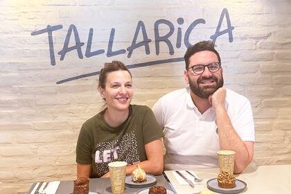 Daniela Tallarico y Damián Betular se hicieron amigos trabajando juntos