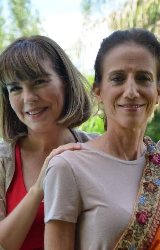 Daniela y Silvina, amigas desde la infancia.
