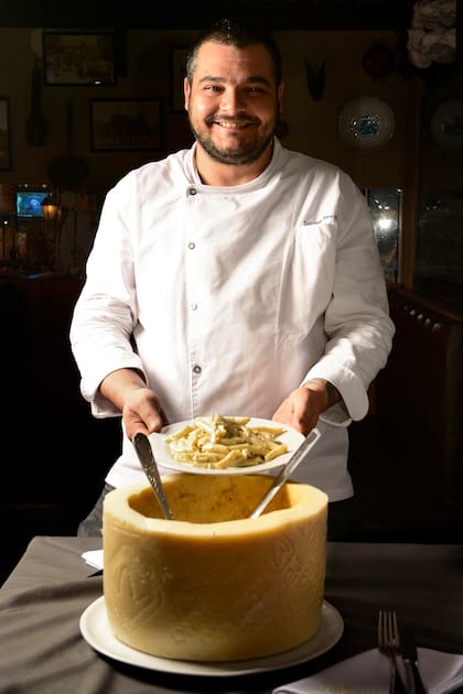 Daniele Pinna hace 13 años creó La Locanda