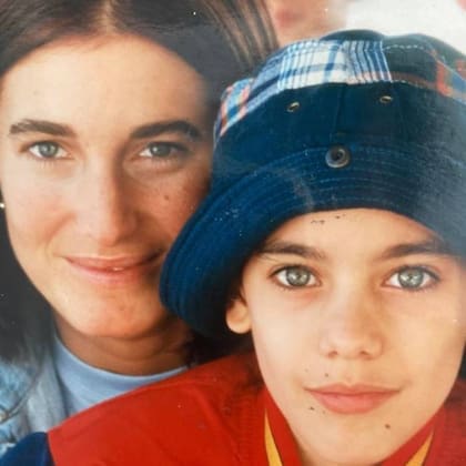 Daniella Mastricchio junto a Romina Yan, en tiempos en que ambas protagonizaban Chiquititas