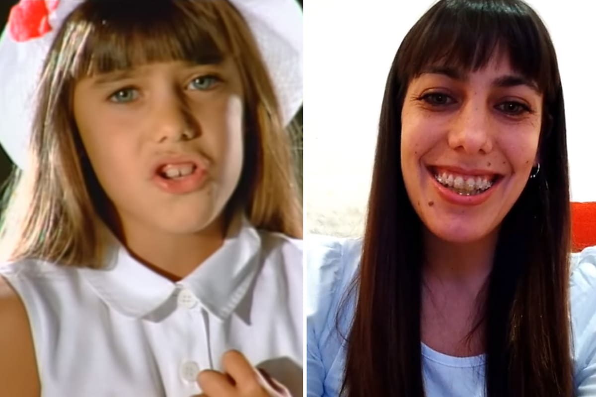 Daniella Mastriccio tiene 32 años, y en 1995 debutó como Sol Rivera en Chiquititas,donde cantó el clásico "Corazón con agujeritos"