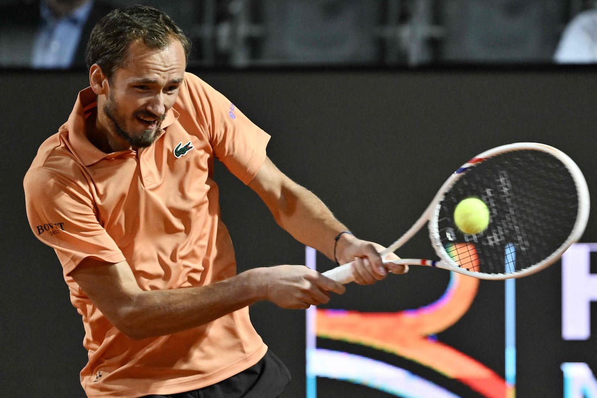 Daniil Medvedev busca las semifinales en Roma