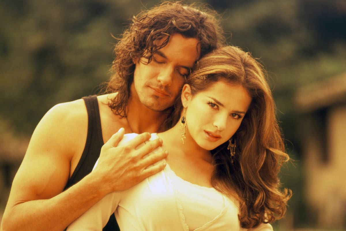 Danna García, en una escena de la exitosa novela Pasión de Gavilanes