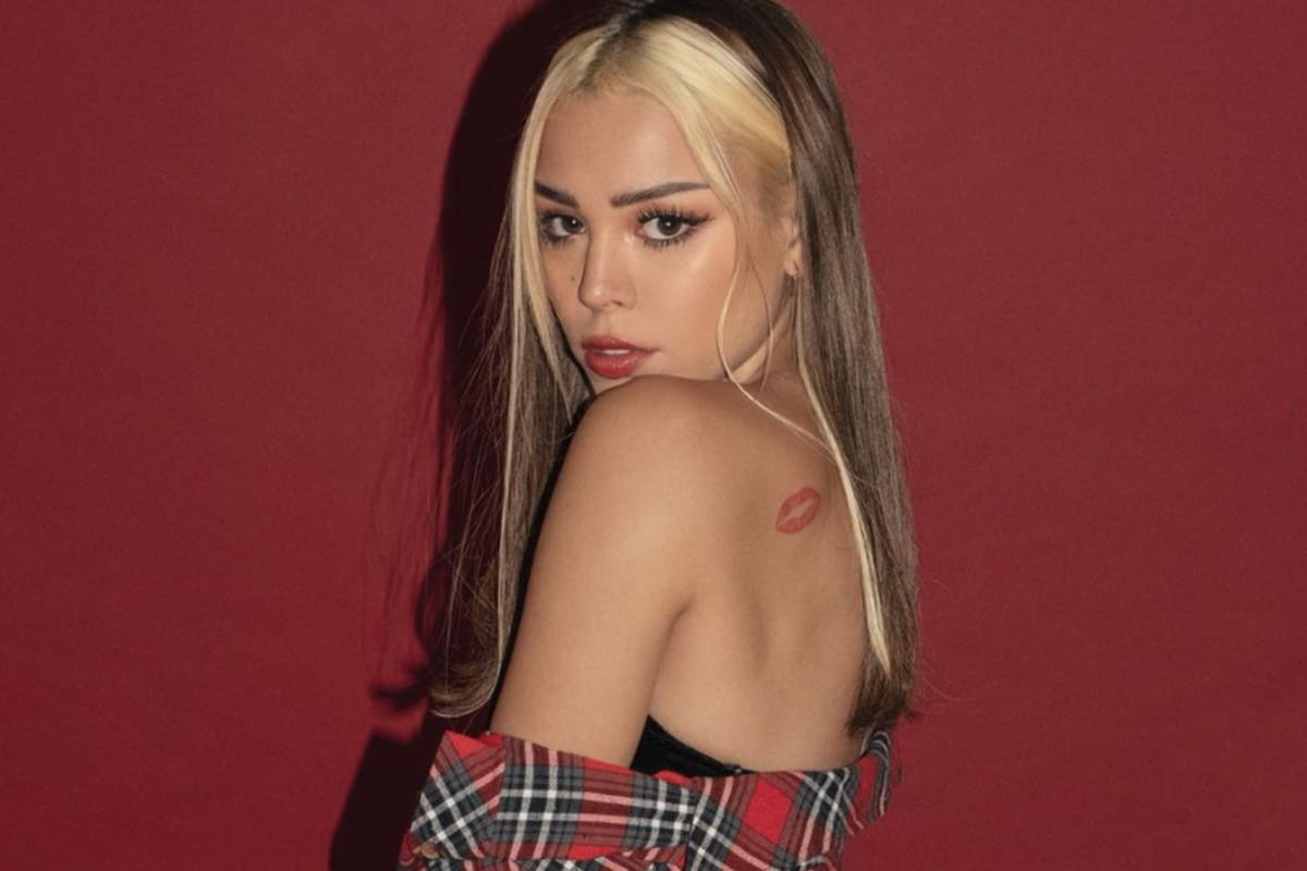 Danna Paola está enfocada en su carrera musical y quiere dejar de lado la polémica con Tini Stoessel