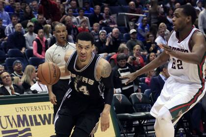 Danny Green, la figura de los Spurs anoche