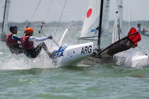 Dos argentinos son campeones mundiales juveniles en yachting en Nacra 15
