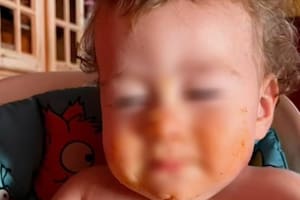 Dante, el bebé que murió cuando se atragantó con dos uñas postizas