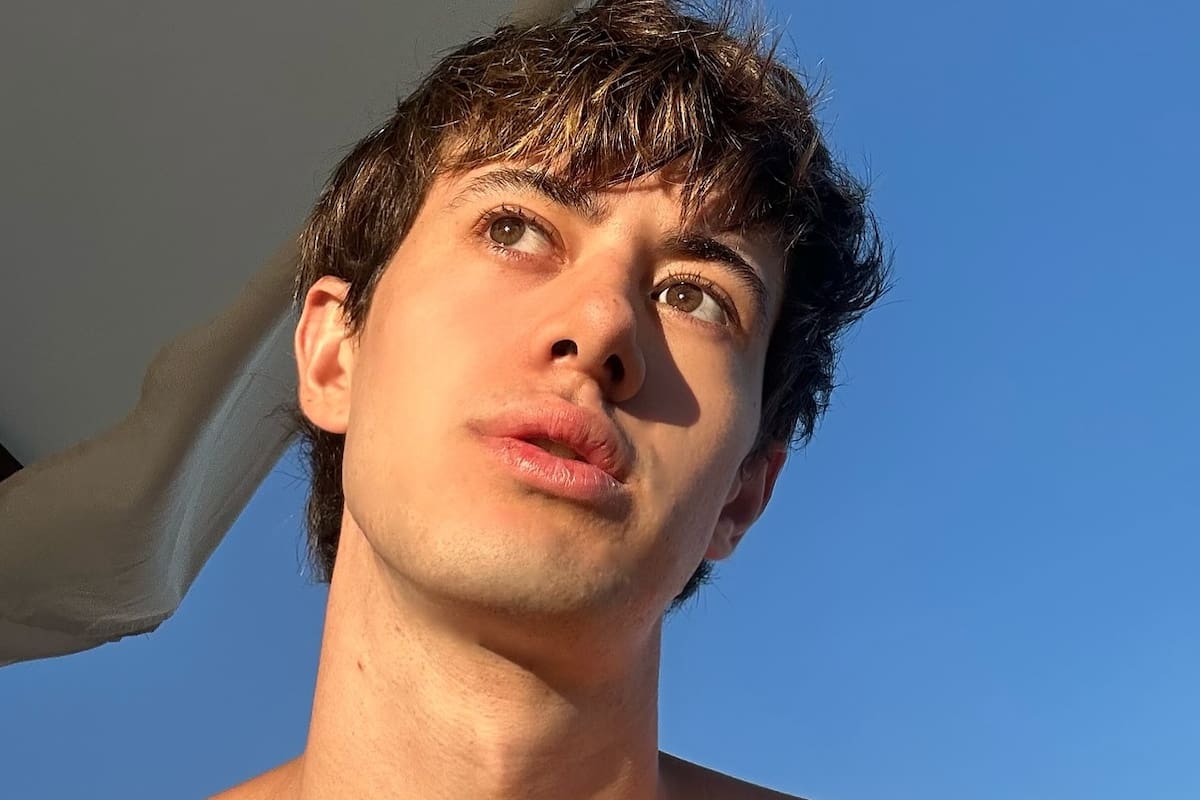 Dante, el hijo mayor de Sebastián Ortega y Guillermina Valdés, estuvo con Moria Casán