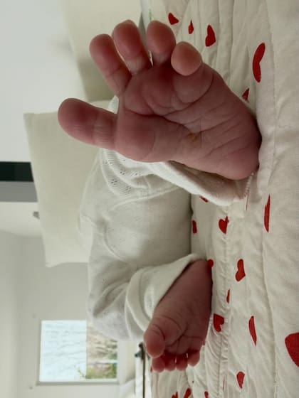 Dante nació en España el 9 d efebrero y ahora revolucionó la vida de sus padres trayendo amor