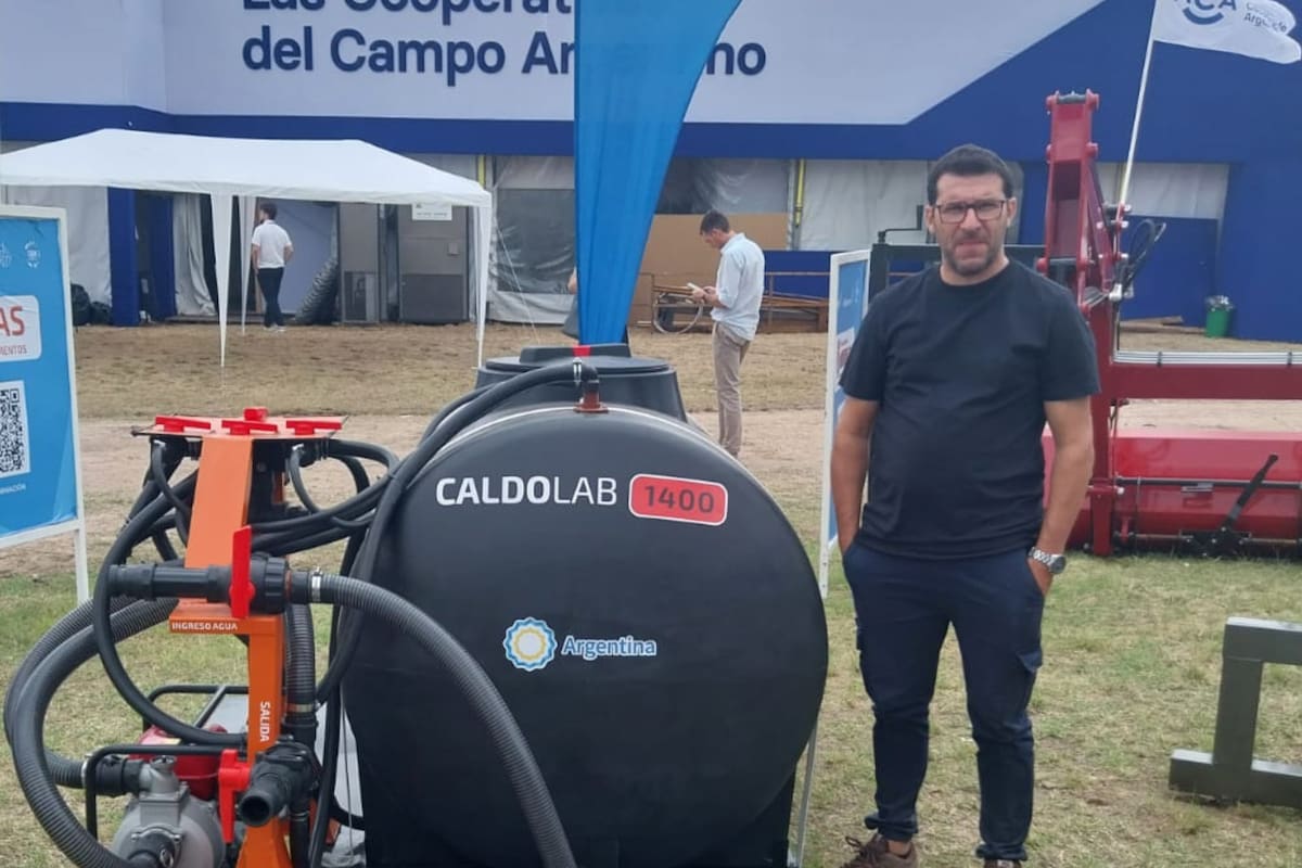 Dante Poggio pasó de fabricar muebles a crear soluciones para la pulverización agrícola