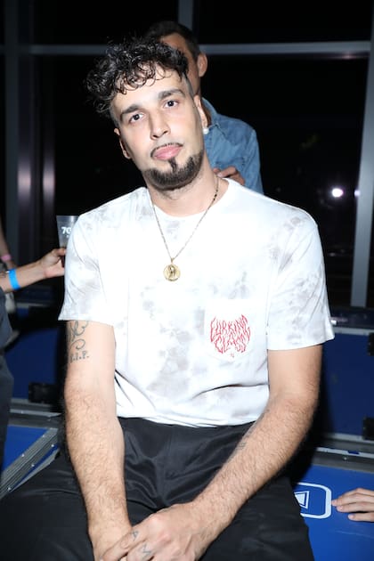Dante Spinetta con un look casual Fuente: VISA BAFWEEK