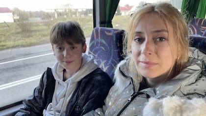 Danylo reunido finalmente con su madre Alla