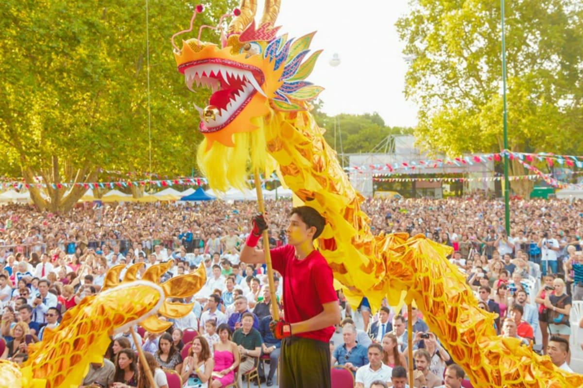 Danzas y festejos del Dragón