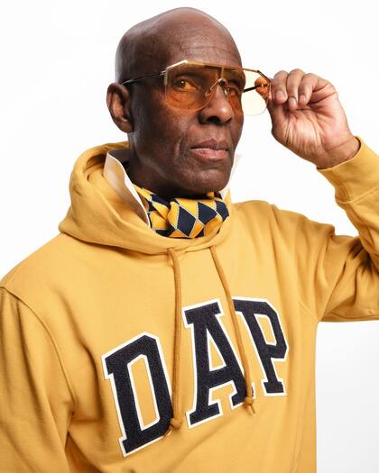 Dapper DAp fue la imagen de la campaña en la que trabajó en conjunto con GAP (Crédito: Instagram/@GAP)