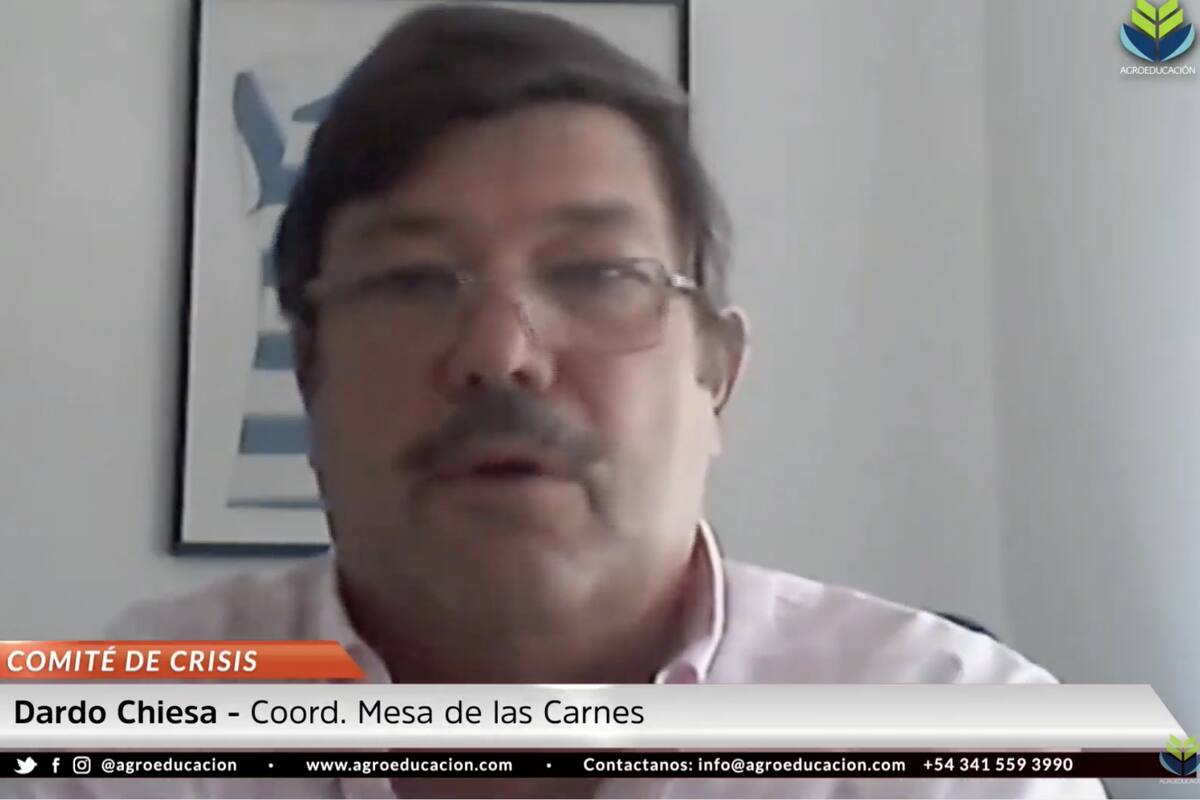 Dardo Chiesa, coordinador de la Mesa de Carnes dijo que no es factible armar un fideicomiso de maíz