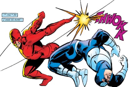 Daredevil versus Bullseye según Frank Miller