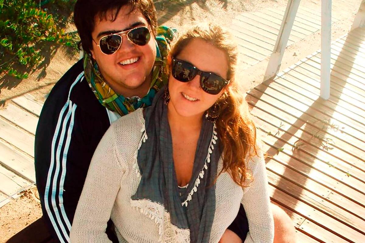 Darío Barassi compartió en Instagram las postales de ese primer viaje accidentado junto a quien era su novia y hoy mamá de Emilia, Lucía