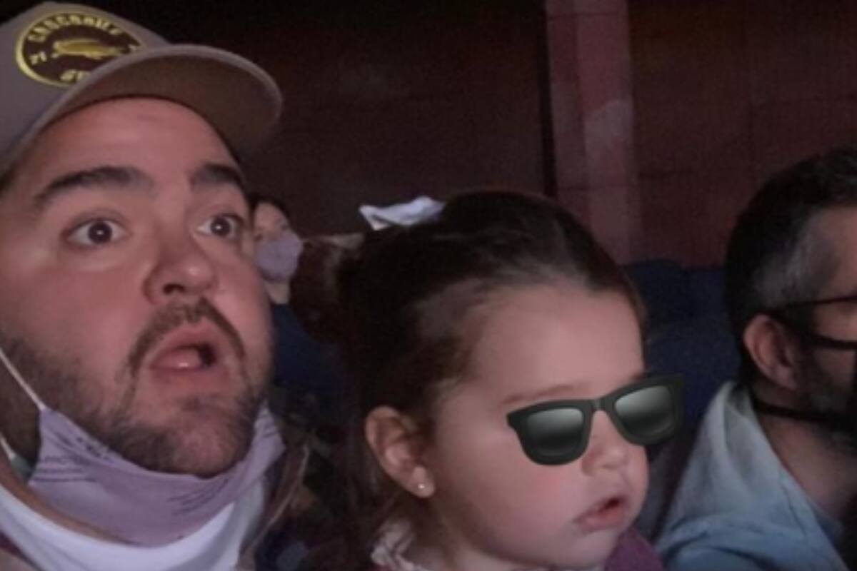 Darío Barassi compartió en sus redes las comparaciones que su hija hace