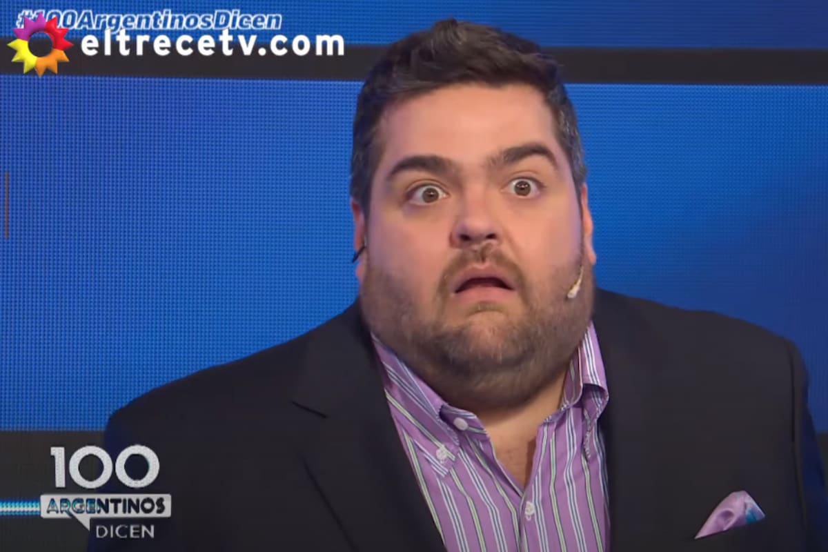 Darío Barassi, enojado por una respuesta