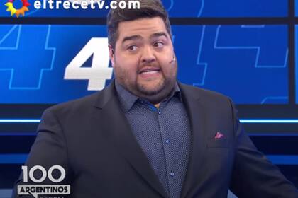 Darío Barassi, indignado y sorprendido por una participante que confundió la consigna