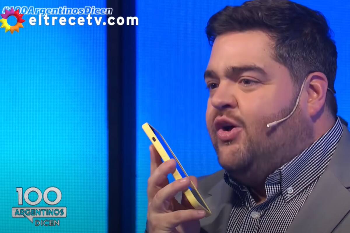 Darío Barassi le mandó un audio a su pareja en pleno programa y desató las risas de todos los presentes