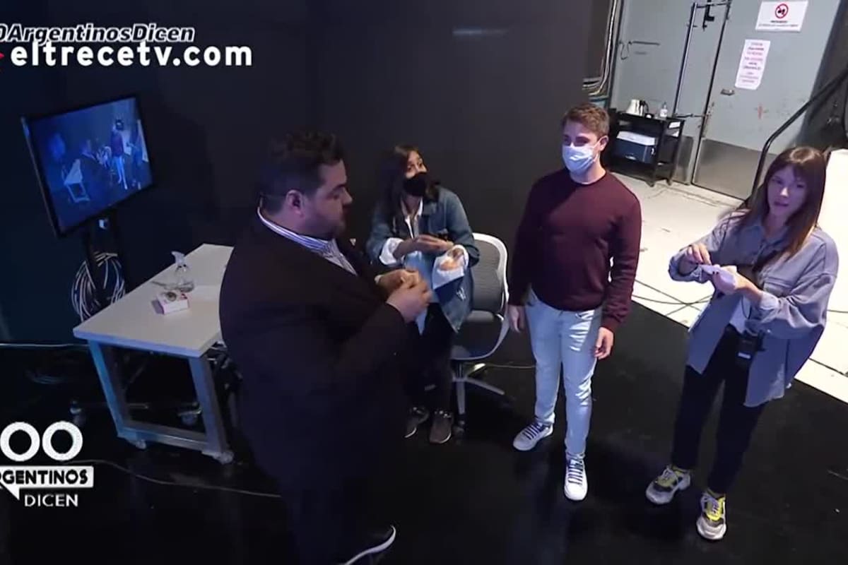 Darío Barassi protagonizó un divertido momento mientras conducía 100 argentinos dicen