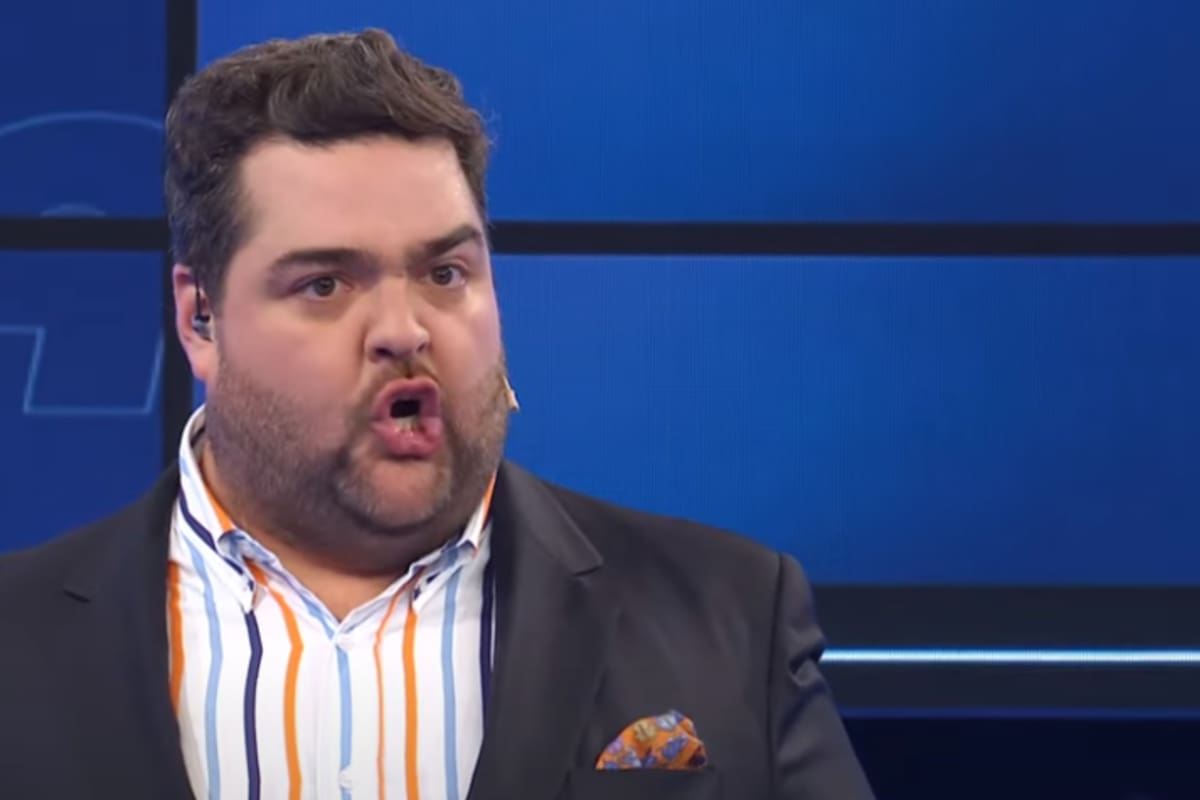 Darío Barassi se indignó al ver a su producción tomando el té