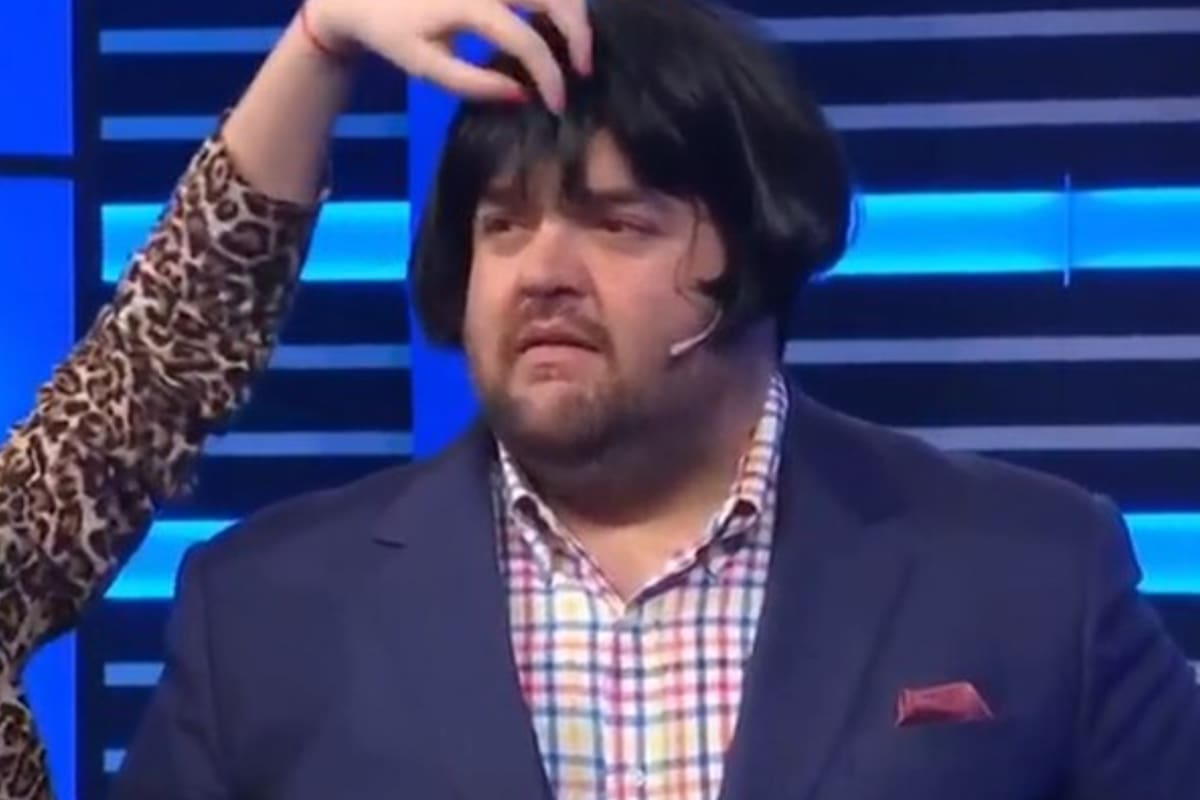 Darío Barassi y su peluca de "María Elena" revolucionaron las redes (Foto: Captura de video)
