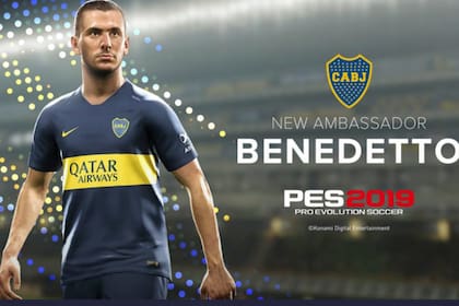 Dario Benedetto estará en la portada de la versión argentina del PES 2019