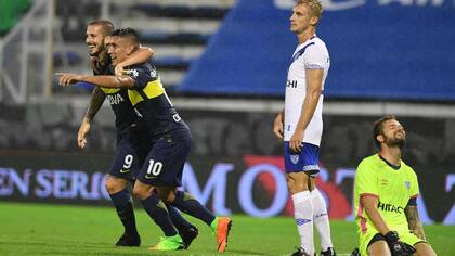 Boca mantuvo ante Vélez su racha ganadora